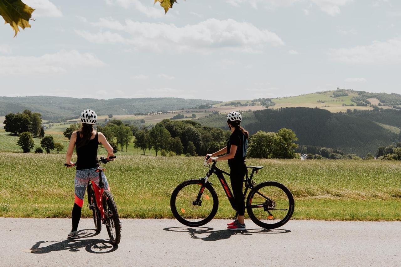 Waldhotel Kreuztanne Sayda Esterno foto