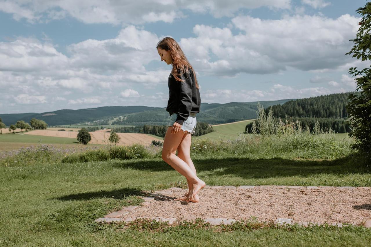 Waldhotel Kreuztanne Sayda Esterno foto