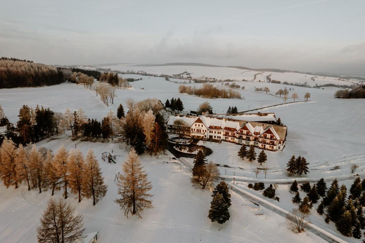 Waldhotel Kreuztanne Sayda Esterno foto