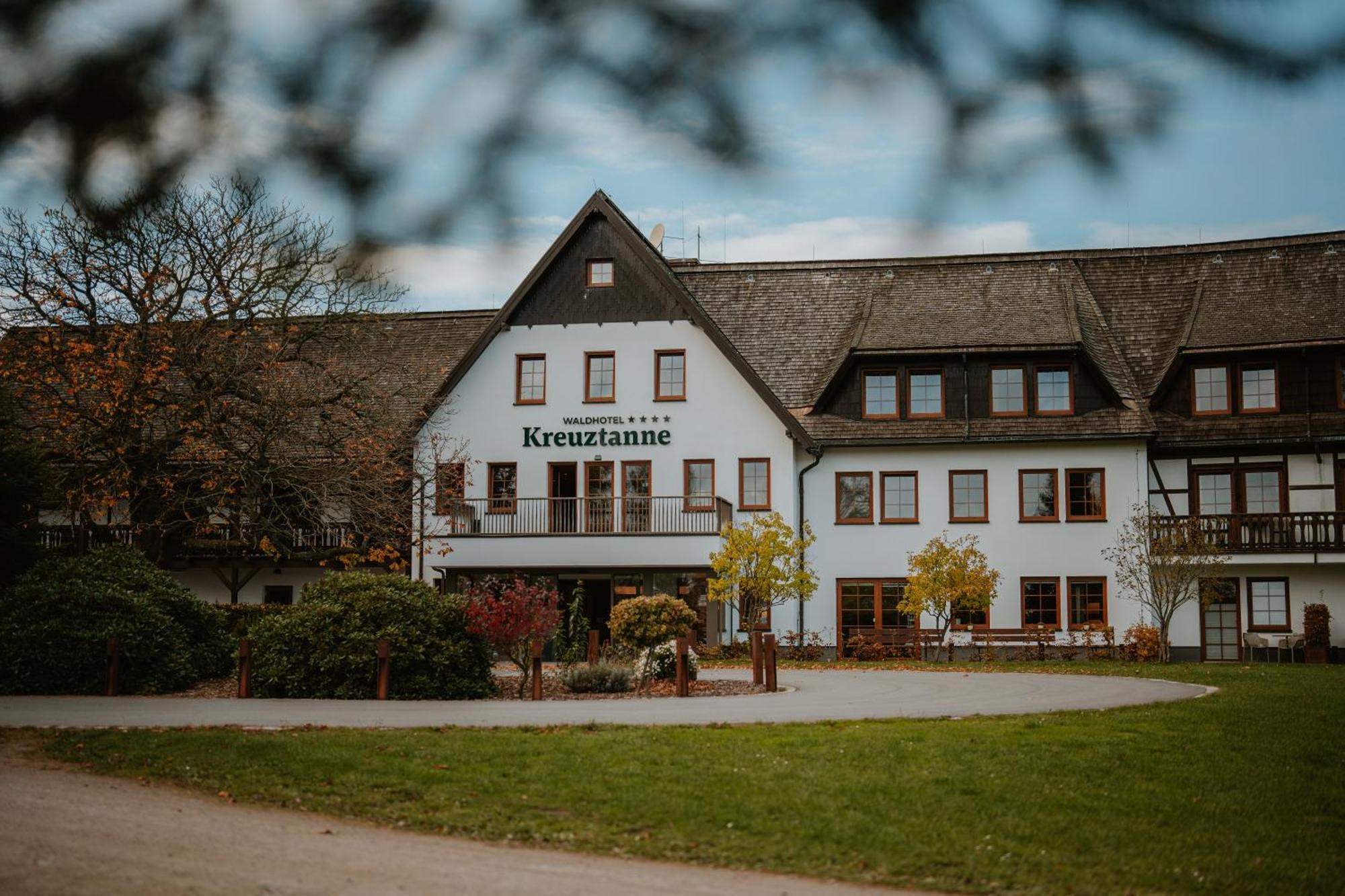 Waldhotel Kreuztanne Sayda Esterno foto